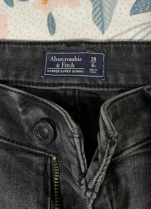 Abercrombie &amp; fitch jeans skinny low rise4 фото
