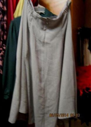 Юбка жіноча 30р 58-60 сіра 5xl класична