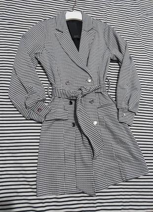 Стильне плаття піджак двубортне на підкладці reserved3 фото