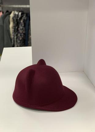 Жокейка, шляпа, кепка з вушками3 фото