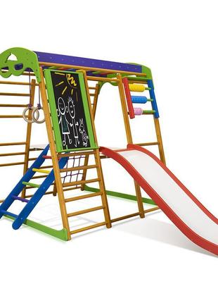 Дитячий спортивний комплекс для квартири карамелька plus 3