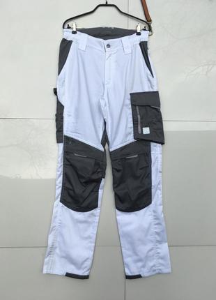 Робочі штани, малярські, захисні ardon summer h5623 біло-сірий р.46, s4 фото