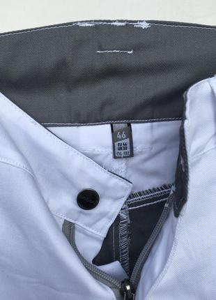 Робочі штани, малярські, захисні ardon summer h5623 біло-сірий р.46, s8 фото