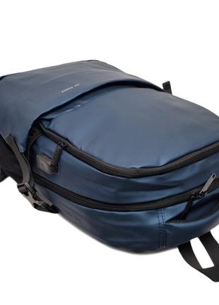 Рюкзак с боковыми карманами нейлон синий арт.3415 blue we power (китай)3 фото
