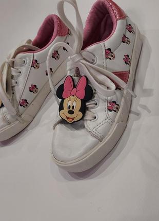 Стильные кросовки, кеды с миннимаус minnie mouse от disney 30-312 фото