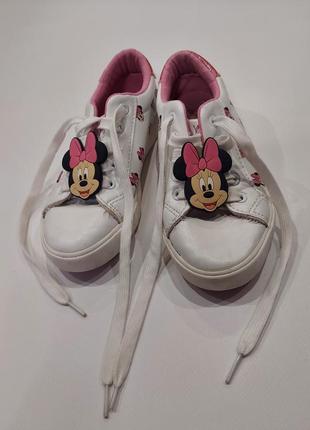 Стильные кросовки, кеды с миннимаус minnie mouse от disney 30-319 фото