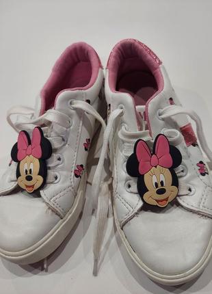 Стильные кросовки, кеды с миннимаус minnie mouse от disney 30-3110 фото