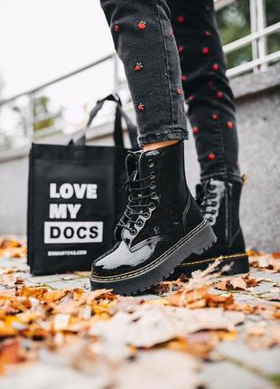 Черевики dr.martens galaxy fur черевики зимові з хутром3 фото