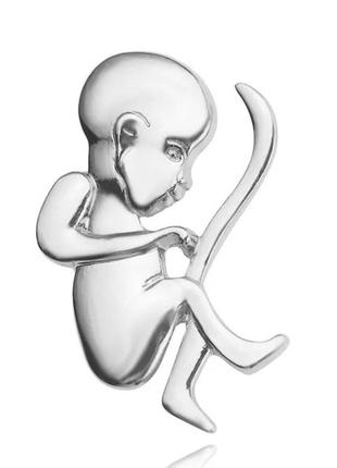 Брошка брошка пін значок метал немовля новонароджена дитина акушер гінеколог