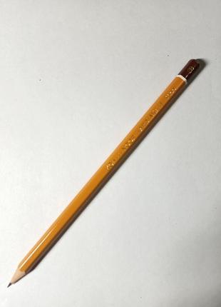 Олівець простий koh-i-noor 1500 2b графітний1 фото