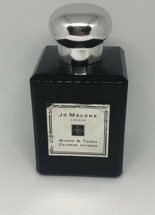 Jo malone myrrh & tonka сologne intense 1 мл пробник распив аромата