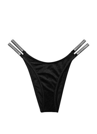 Жіночій купальник victoria's secret very sexy shine-trim push-up bikini top 70a/xs4 фото