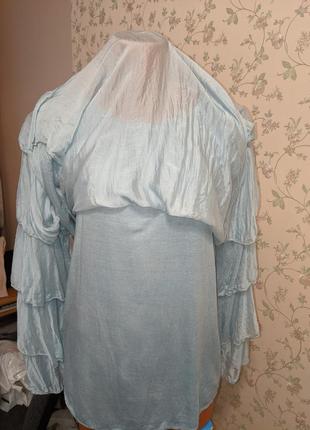 Блуза шелк италия5 фото