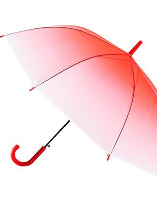 Детский зонт rst rst079 red градиентный цветной матовый полуавтоматический