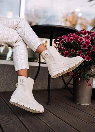 Ботинки chelsea sneakers b00t “vanilla ice” черевики