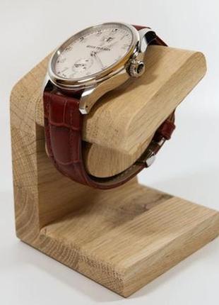 Підставка для наручних годинників дерев'яна . тримач для наруч...