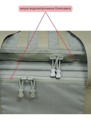 Комплект військового медика сумка-рюкзак і ампульниця, олива8 фото