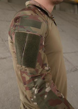 Тактичний костюм (штани+убакс) combat multicam3 фото