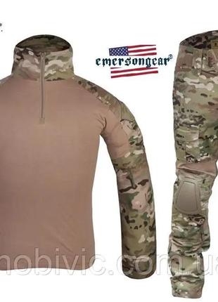 Тактична форма emersongear combat (весна-літо) налокітники, на...