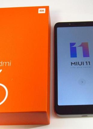 Смарфон xiaomi redmi 6 grey 3/32gb new новий!