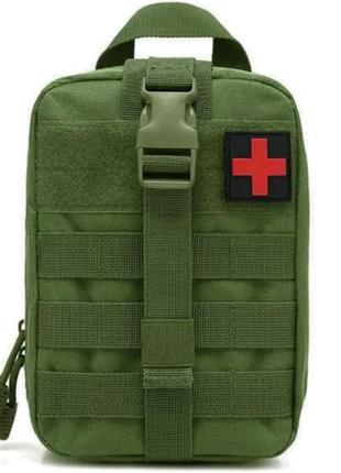 Тактична сумка-аптечка рятувальна. медичний військовий підсумо...1 фото