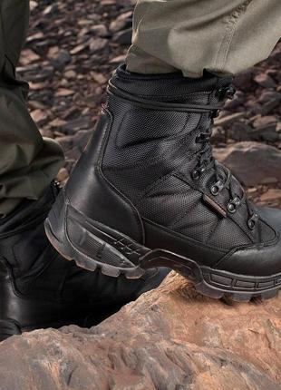 Берці тактичні.m-tac черевики тактичні зимові thinsulate black...8 фото