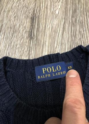 Свитер polo ralph lauren оригинальный винтажный пуловер кофта5 фото