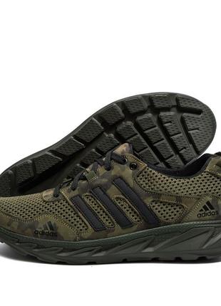 Чоловічі кросівки літні сітка adidas climacool1 фото