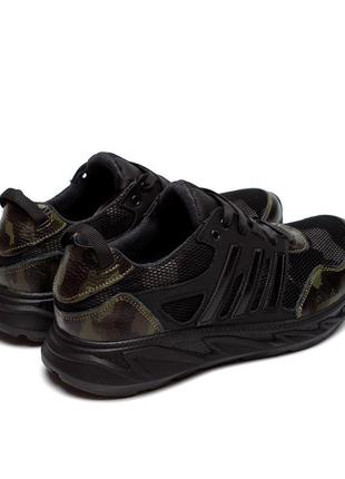 Чоловічі кросівки літні сітка adidas khaki4 фото