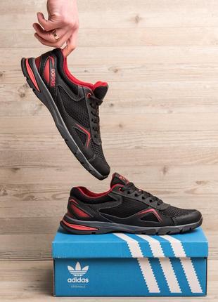 Чоловічі кросівки літні сітка adidas tech flex9 фото