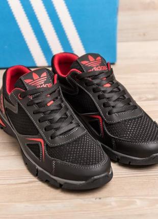 Чоловічі кросівки літні сітка adidas tech flex10 фото