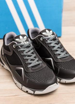 Чоловічі кросівки літні сітка adidas tech flex5 фото