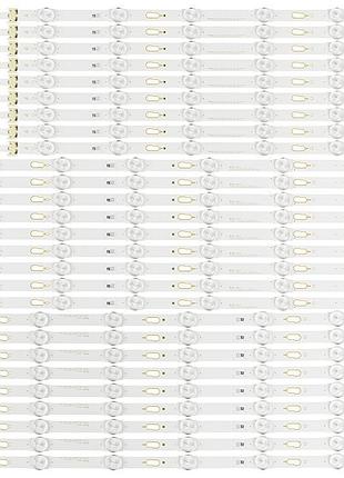 Led підсвітка samsung tv 75" ua75ju6400jxxz un75mu6100 ue75mu7...