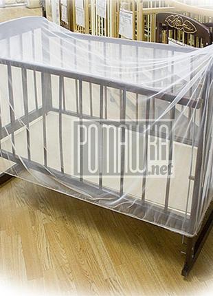 Москитная сетка для детской кроватки универсальная противомоскитная сетка на детскую кроватку манеж2 фото