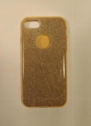 Чохол-накладка toto tpu shine case iphone 7 / 8 gold