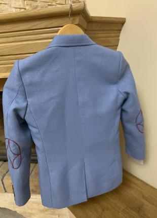 Стильный пиджак для парней в возрасте 7-10роков2 фото