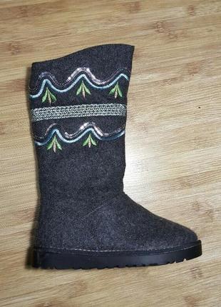 Угги щенок войлок овчина р.33-38