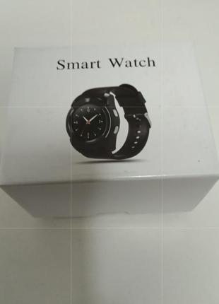 Смарт-годинник smart watch v8 black3 фото