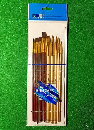 Набор кистей для рисования 10 шт. neo line