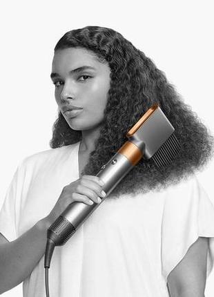 Стайлер dyson airwrap hs05 complete long diffuse nickel/copper5 фото