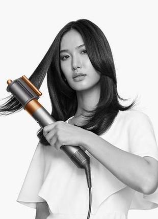 Стайлер dyson airwrap hs05 complete long diffuse nickel/copper7 фото