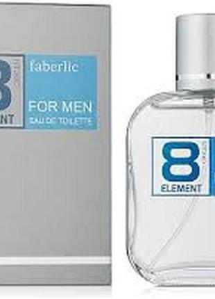 Туалетная вода для мужчин 8 element faberlic1 фото