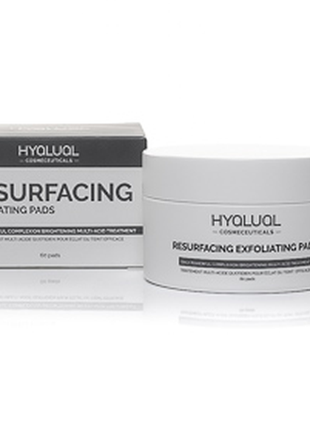 Мультикислотные диски resurfacing exfoliating pads hyalual