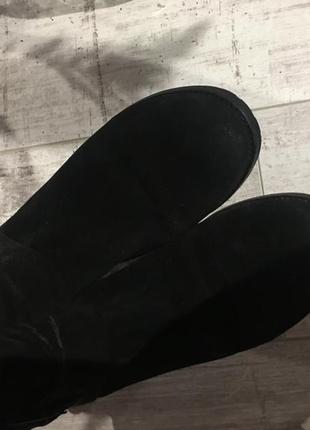 Lovozarione artigionale замшевые чёрные ботинки-ботильоны 😍7 фото