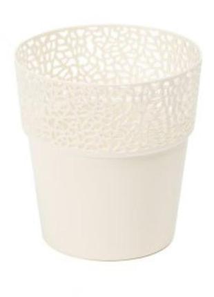 Горщик для квітів росса 170 мм кремовий