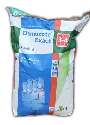 Добриво osmocote (осмокот) exact standard 3-4м 25 кг 15+9+12+2...