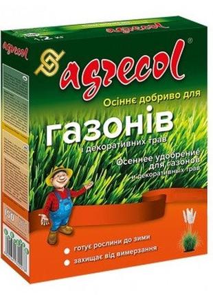 Добриво осіннє для газонів agrecol 0-8-30, 1 кг