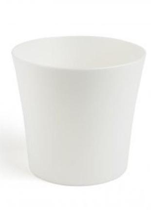 Горщик lamela фіалка 145 білий перламутр