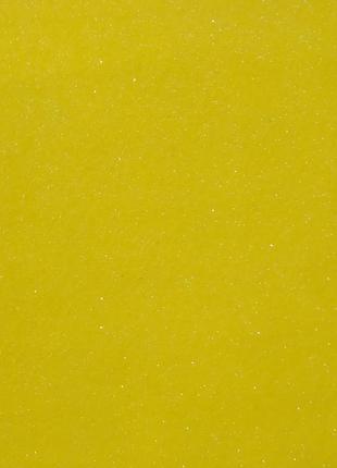 Фоамиран глиттерный а4 1,7 мм желтый