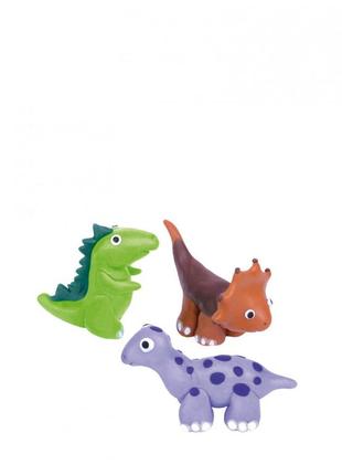 Набор для творчества. лепка из полимерной глины "фигурки динозавры" (пг-008) pg-0082 фото